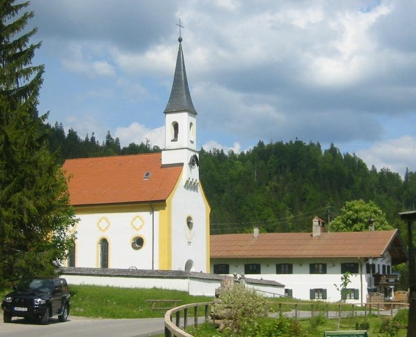 Kirche Mari&auml; Heimsuchung Glash&uuml;tte, &copy; Tourist-Information Kreuth
