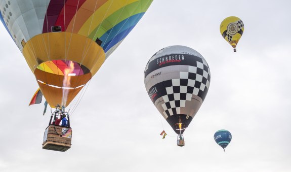 Deutsche Heißluftballon-Meisterschaft 2026, © Thomas Plettenberg Deutsche Heißluftballon-Meisterschaft 2026, © Thomas Plettenberg
