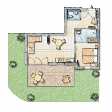 Grundriss, &copy; im-web.de/ Tourist-Information Bad Wiessee