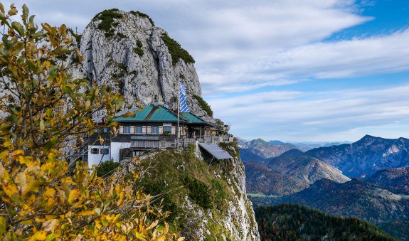 Tegernseer Hütte Westansicht, © Isabelle Munstermann Tegernseer Hütte Westansicht, © Isabelle Munstermann