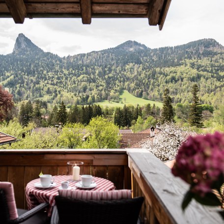 Haus Lesch - Beispiel Blick vom Balkon, &copy; im-web.de/ Tourist-Information Kreuth