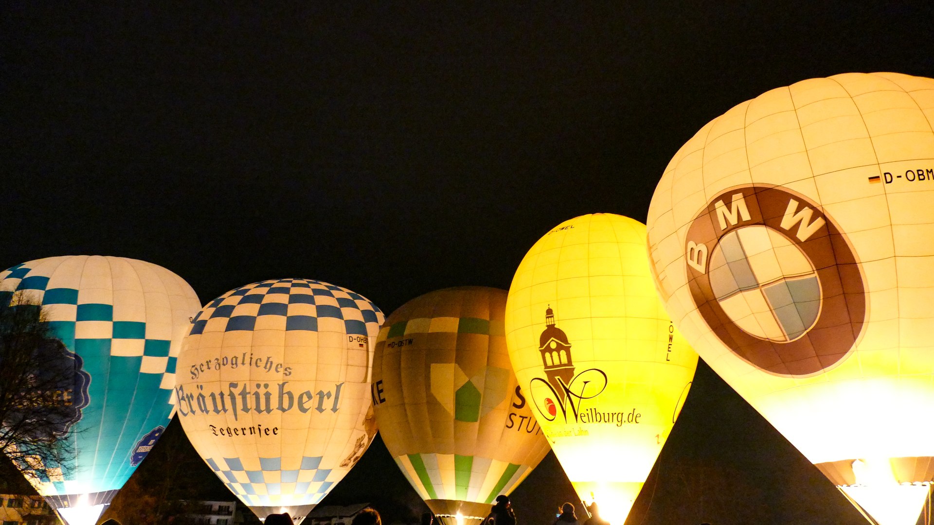 Montgolfiade Abend, © Max Luther