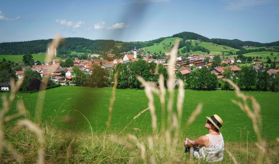 Blick auf Hausham, © Alpenregion Tegernsee Schliersee