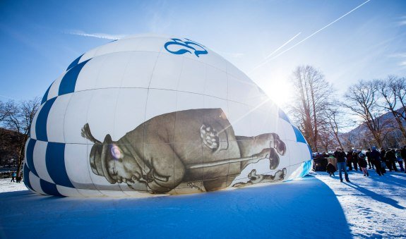 Bräustüberl Ballon von Balooning Tegernsee, © Ballooning Tegernsee