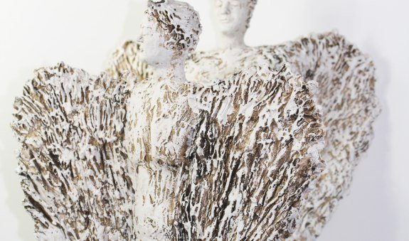 Andrea Lorenz - Engelpaar, &copy; Barbara Priewe