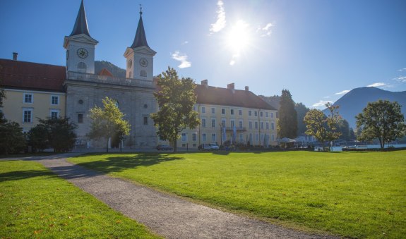 Schloss Tegernsee (ehem. Kloster), &copy; Alpenregion Tegernsee Schliersee