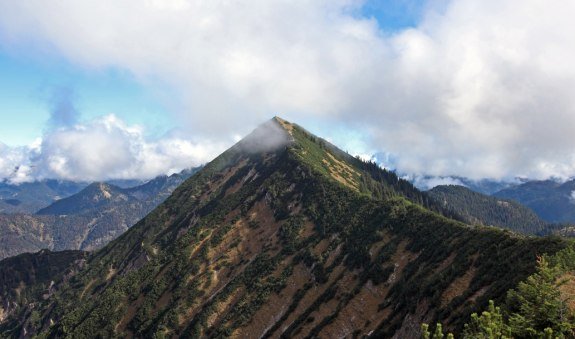 Halserspitz von Westen, &copy; Gemeinde Kreuth