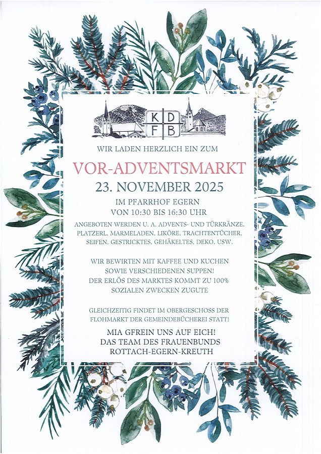 Plakat12, &copy; Frauenbund Rottach-Egern