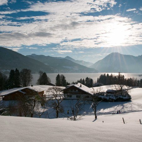 Gästehaus Unterreiterhof Bad Wiessee - Wintermärchen mit Traumblick über das Tegernseer Tal, © GERLIND SCHIELE PHOTOGRAPHY TEGERNSEE