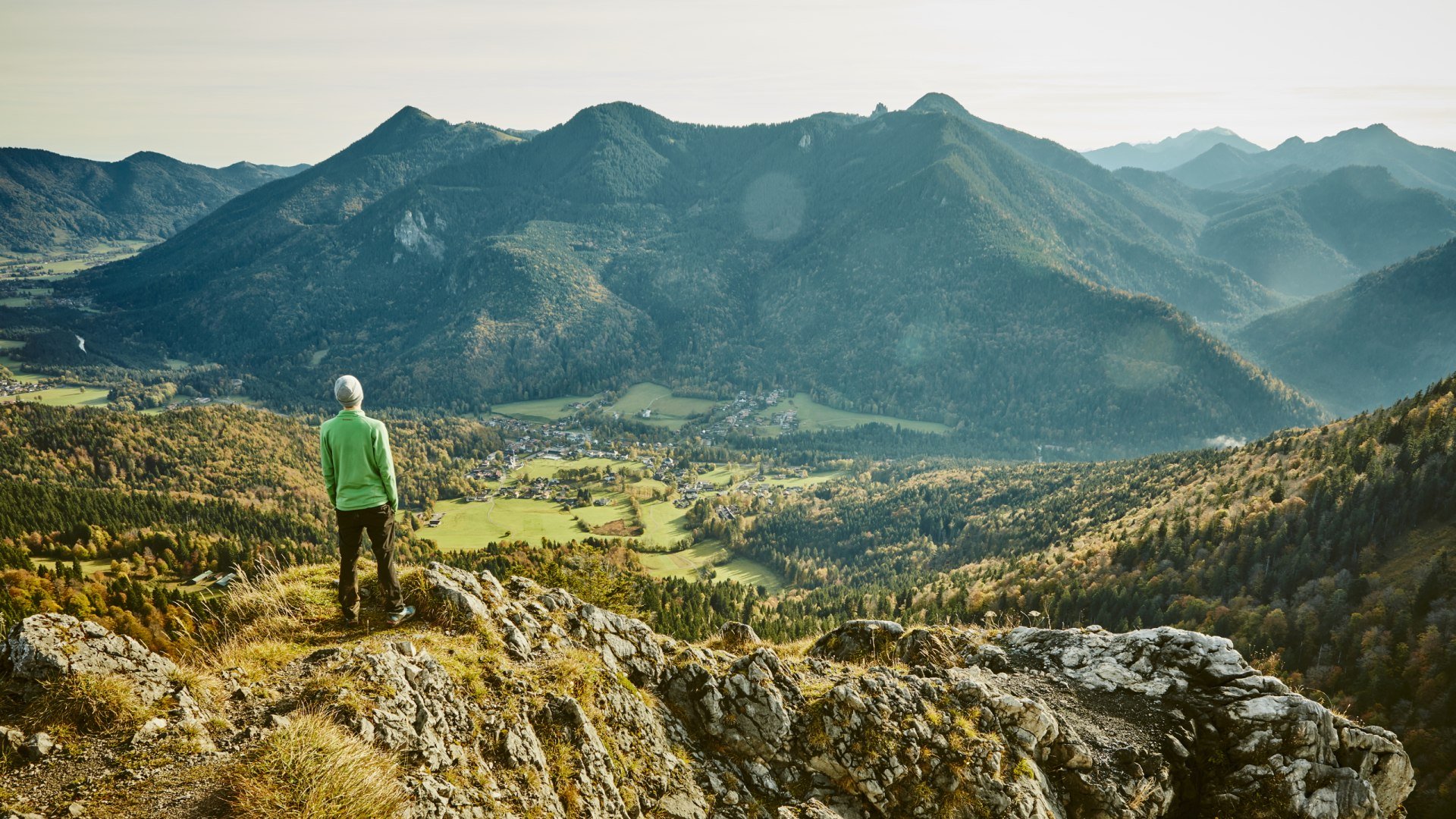 Aussicht vom Berg, © Urs Golling/ Tegernseer Tal Tourismus GmbH