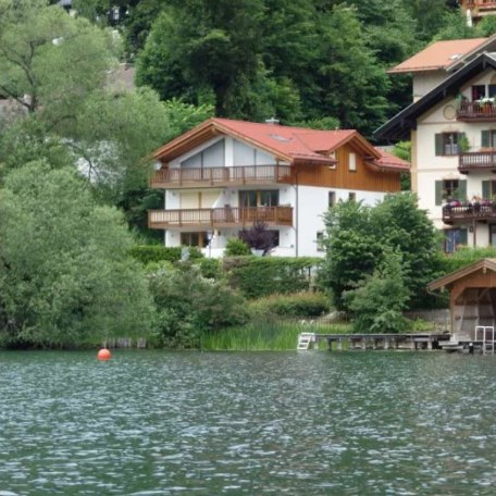 Blick vom See, &copy; Ferienwohnung Am Prinzensteg