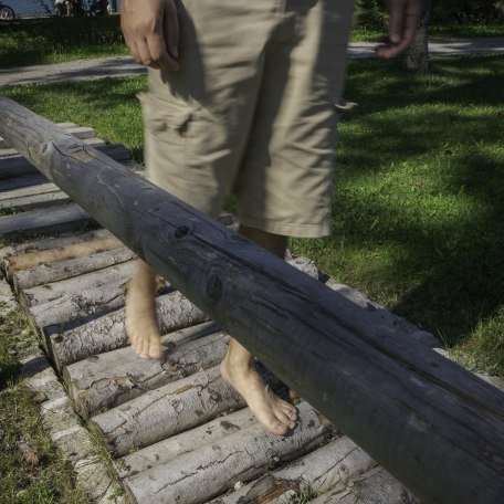 Barfußpfad in Bad Wiessee, © Dietmar Denger