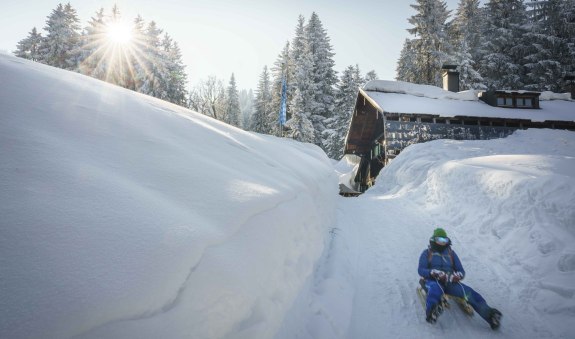 Rodelbahn Buchsteinh&uuml;tte-Schwarzentenn, &copy; Alpenregion Tegernsee-Schliersee