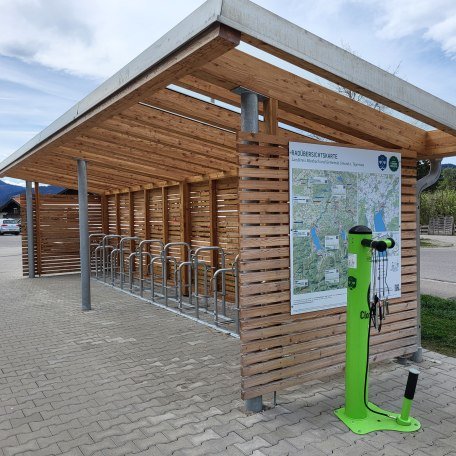 Fahrradständer, © TTT A.Kimpfbeck
