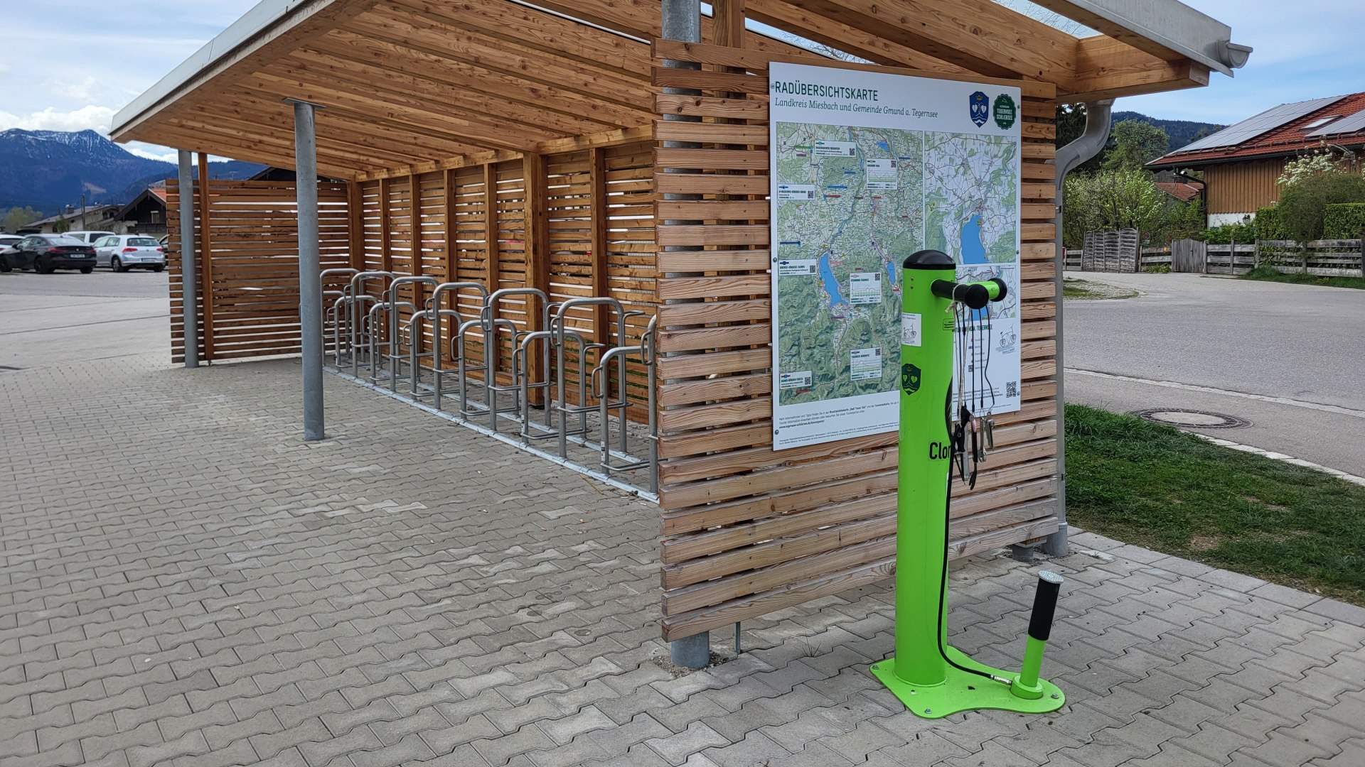 Fahrradständer, © TTT A.Kimpfbeck