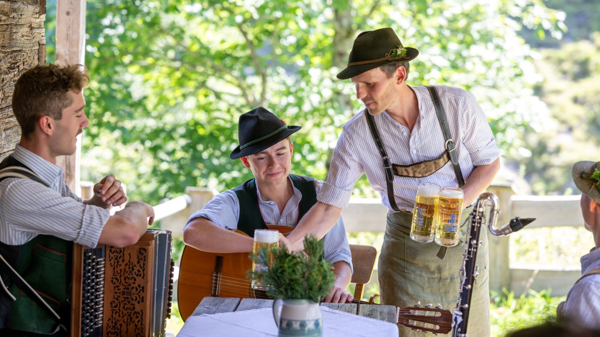 Musi auf der Alm, © Der Tegernsee (Thomas Plettenberg) Musi auf der Alm, © Der Tegernsee (Thomas Plettenberg)