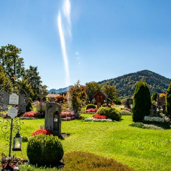 Friedhof Bad Wiessee, © Der Tegernsee, Sabine Ziegler-Musiol Friedhof Bad Wiessee, © Der Tegernsee, Sabine Ziegler-Musiol