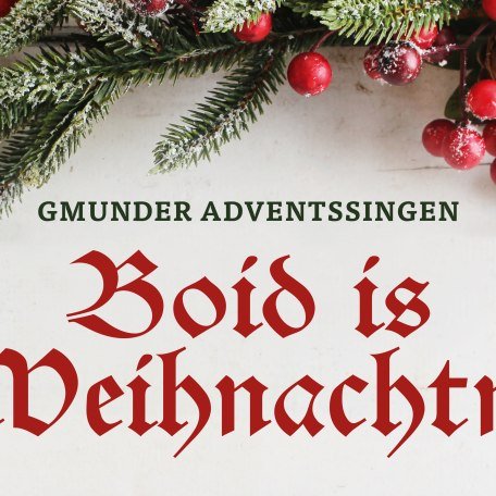 Boid is Weihnachtn´, © Der Tegernsee SZM Boid is Weihnachtn´, © Der Tegernsee SZM