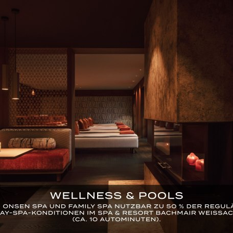 50 % Erm&auml;&szlig;igung auf die regul&auml;ren Day-Spa-Preise des MIZU ONSEN SPA, &copy; im-web.de/ Tourist Information Tegernsee