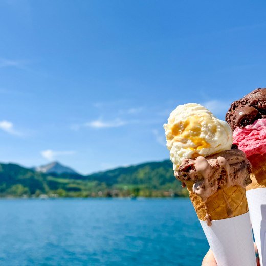 Eisessen am Tegernsee, &copy; Isabelle Lang