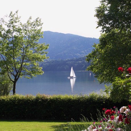 Blick von der Terrasse, © im-web.de/ Tourist-Information Gmund am Tegernsee