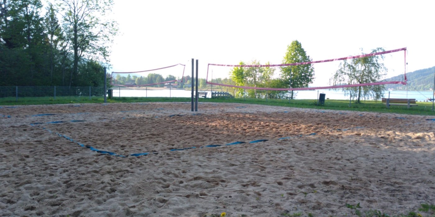 Beachvolleyballplatz an der Freibandeanlage Ringsee Beachvolleyballplatz an der Freibandeanlage Ringsee