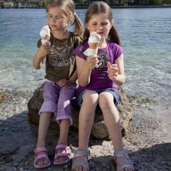 Kinder am Tegernseer Seeufer, © Der Tegernsee - Bernd Ritschel