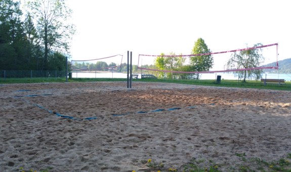 Beachvolleyball-Platz, Ringsee Rottach-Egern
