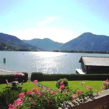 Blick zum Wallberg und Rottach-Egern, &copy; im-web.de/ Tourist-Information Bad Wiessee