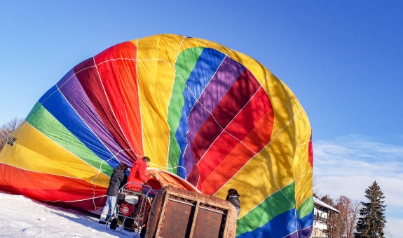 Montgolfiade Ballonfahrt Bad Wiessee