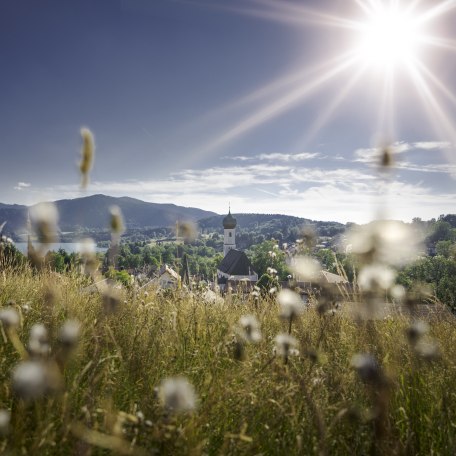 Aussicht vom Bergfriedhof Gmund , © Der Tegernsee, Dietmar Denger