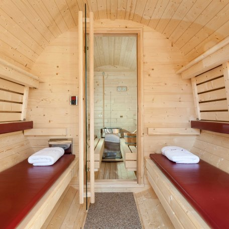 Genießen Sie einen Aufenthalt in unserer Faß-Sauna, © im-web.de/ Tourist-Information Bad Wiessee