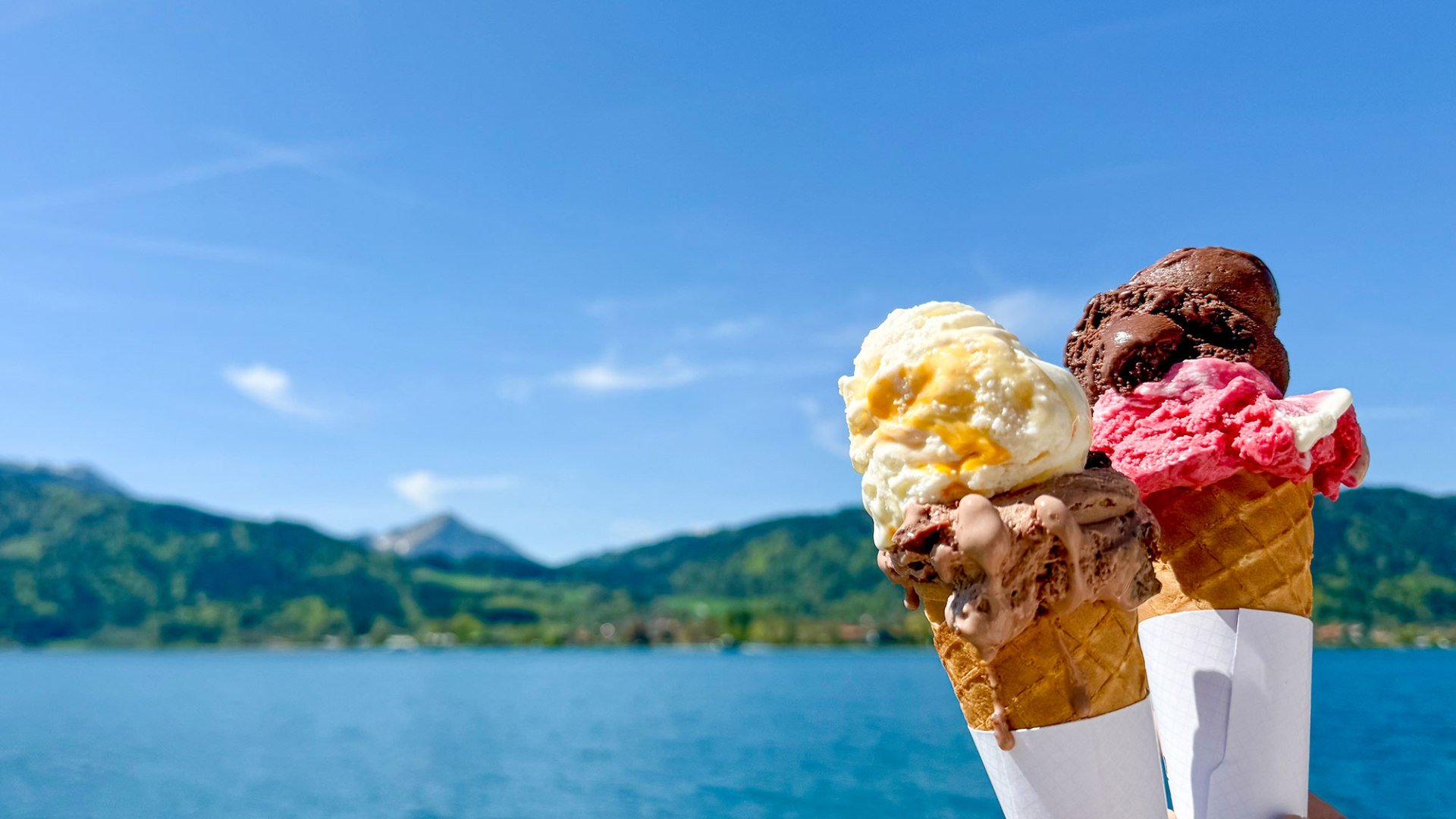 Eisessen am Tegernsee, &copy; Isabelle Lang