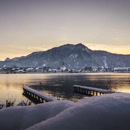 Sonnenuntergang im Winter, © Der Tegernsee, Dietmar Denger