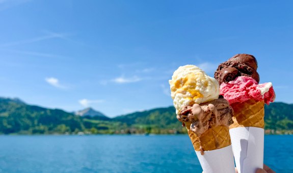Eisessen am Tegernsee, &copy; Isabelle Lang