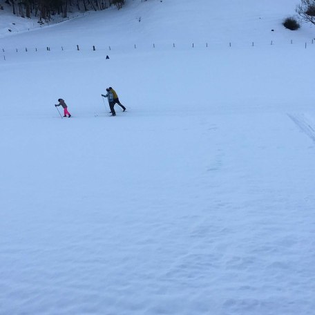 weitläufige Langlaufloipe direkt hinter unserem Haus, © im-web.de/ Regionalentwicklung Oberland Kommunalunternehmen