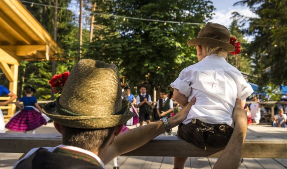 Die Waldfeste sind etwas für klein und Groß, © Dietmar Denger