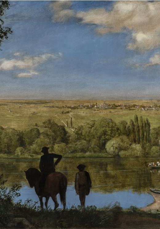 Raus in die Natur, © @Olaf Gulbransson Museum Raus in die Natur, © @Olaf Gulbransson Museum