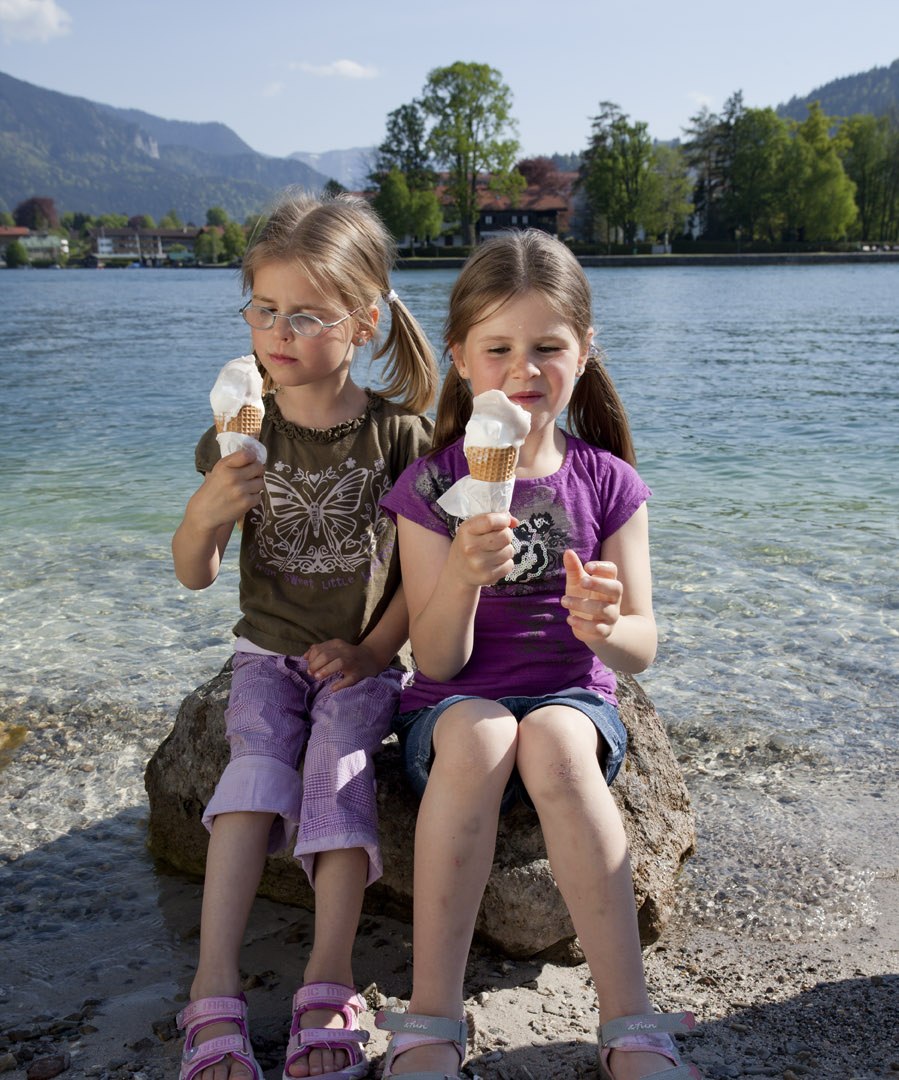 Kinder am Tegernseer Seeufer, &copy; Bernd Ritschel